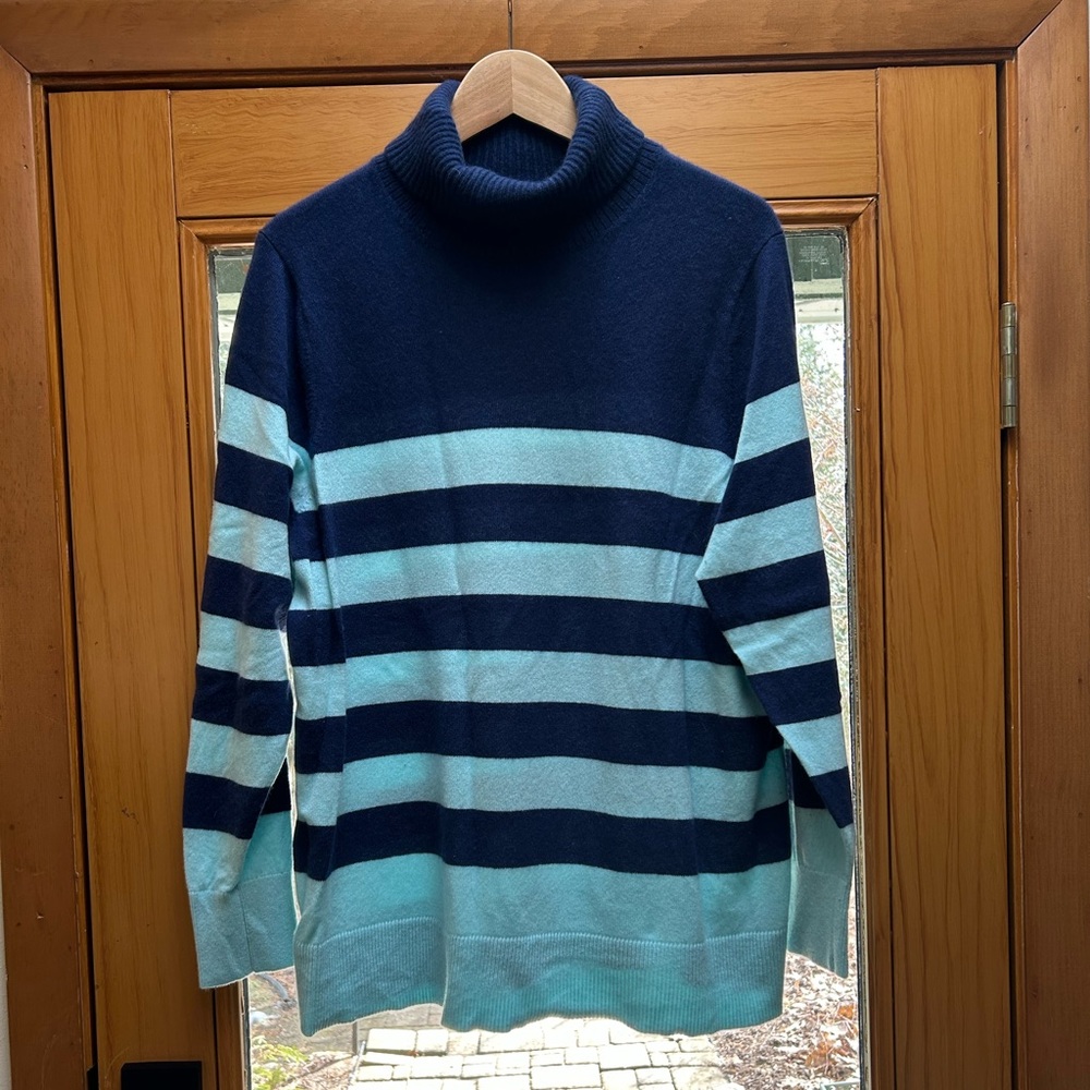 Lands End cashmere turtleneck 1X